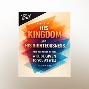 DDS Art Print, 8x10, Bible Verse, Paper Print, Unframed, Bold Series